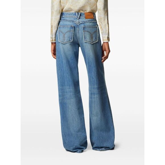 Versace Women's Jeans Blue - Picture 2 of 5